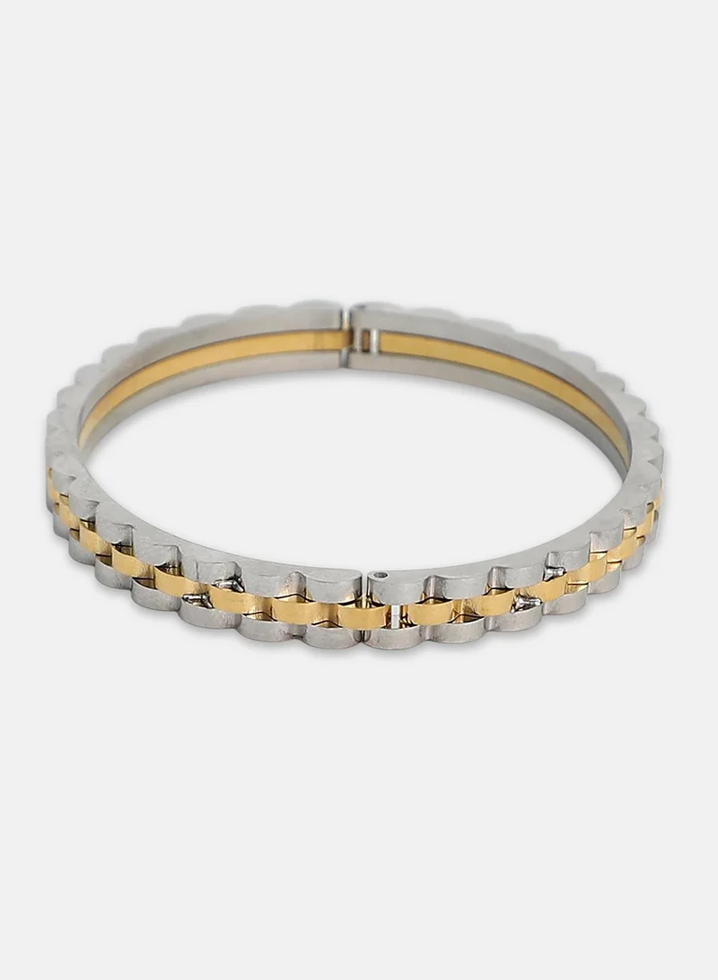 SOHI H-Link Bangle Artificial Bracelet Jewellery