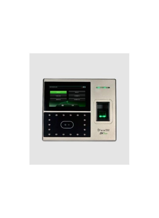 ZKTeco ZKTeco iFace990 ID Face & Fingerprint Biometric Attendance Machine with Battery | 4.3" Touchscreen | WiFi, USB, TCP/IP | 3000 Faces | iFace 990 ID  - Image 1