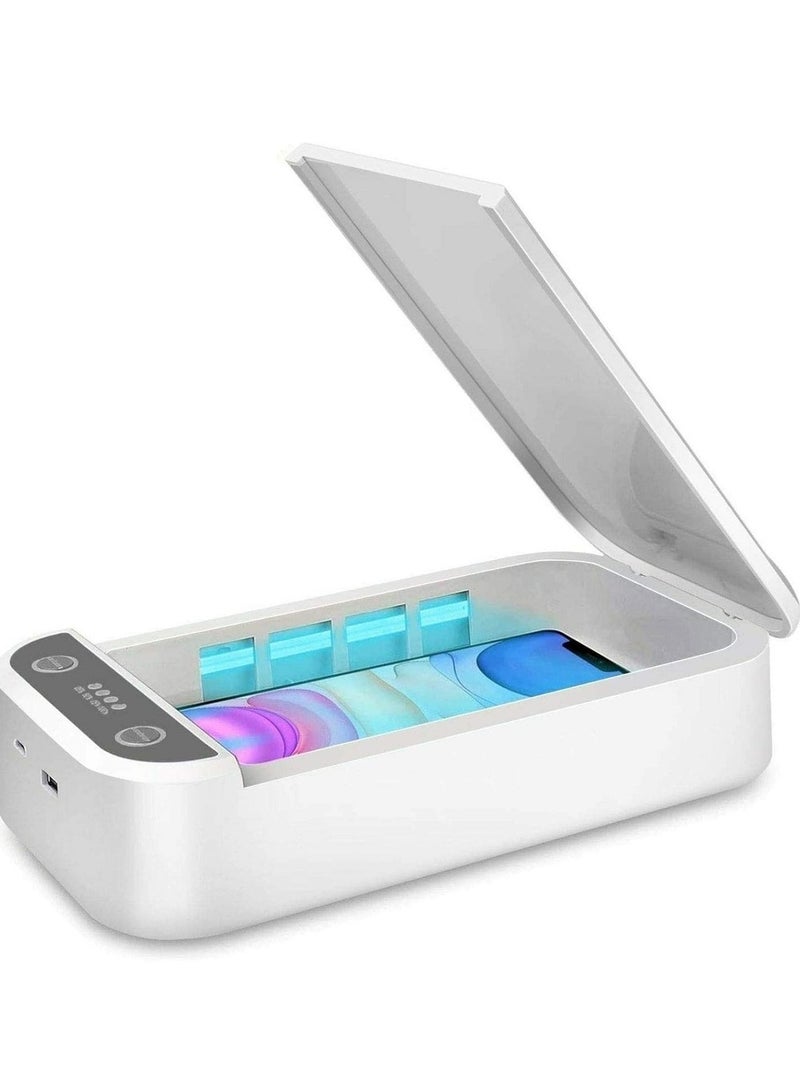 UV Light Sanitizer - Cell Phone Sanitizer Sterilizer Cleaner Box For Smartphone IPhone - Image 1