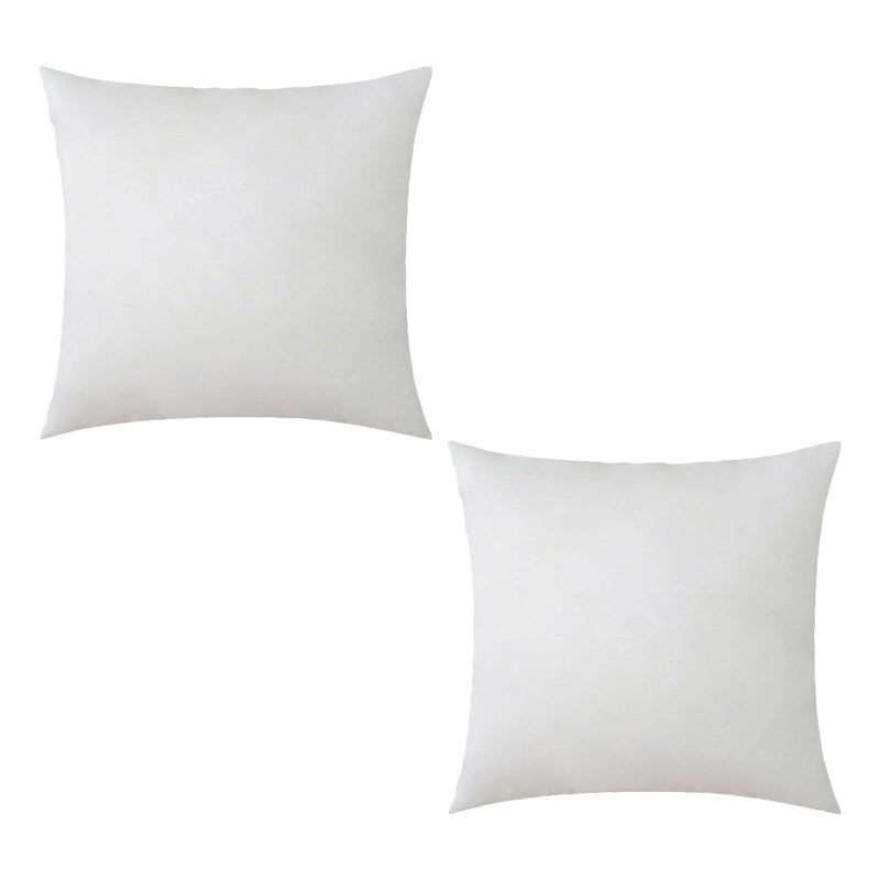 High Resilience Throw Pillow Fillers 45x45cm 2 Pack for Sofa Bed Living Room Car Lumbar Support - Image 2
