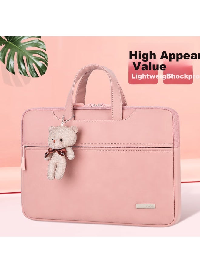 Brinch Women's 15.6-inch Laptop Tote Bag, Suitable For Xiaomi, Huawei, Large Capacity Lightweight Laptop Bag - Image 1