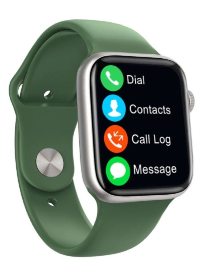 AROAQ X9 MAX PLUS Smart Watch – 2.1" HD Display, Bluetooth Calling, NFC, GPS, SpO2 & BP Monitoring, Fitness Tracker, IP67 Waterproof, Android & iOS - Green - Image 3