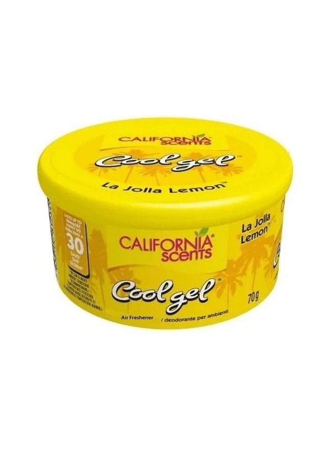 California Scents Cool Gel La Jolla Lemon 70G 