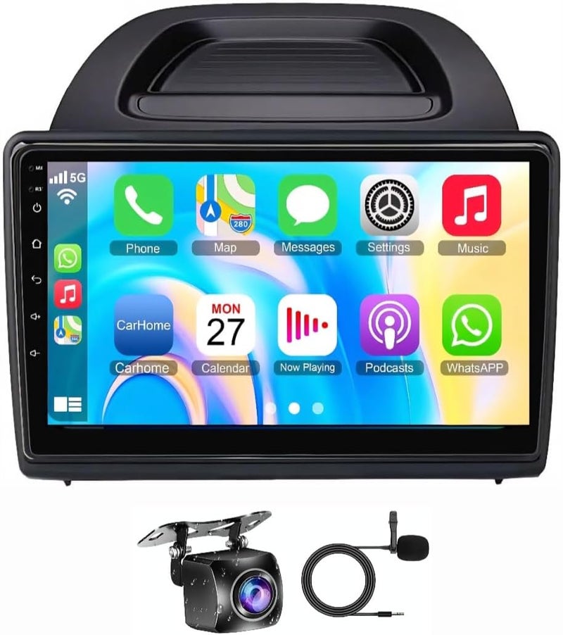 Vierex Fit Ford EcoSport Car Radio Stereo Ecosport Android Screen 2018-2021 With Wireless CarPlay, Android Auto, GPS, WiFi,BT,DSP (4+32GB Carplay 8CORE) - Image 1