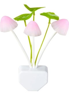 KUYING Lotus Leaf Mushroom Light Control Lnduction Colorful Luminous LED Night  - Image 1