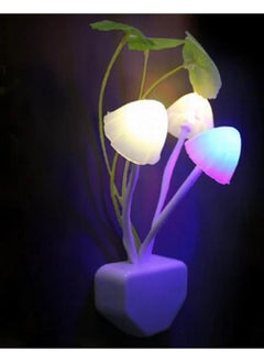 KUYING Lotus Leaf Mushroom Light Control Lnduction Colorful Luminous LED Night  - Image 3