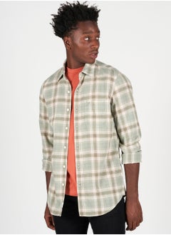 American Eagle Checked Slim Fit Shirt  - Image 1