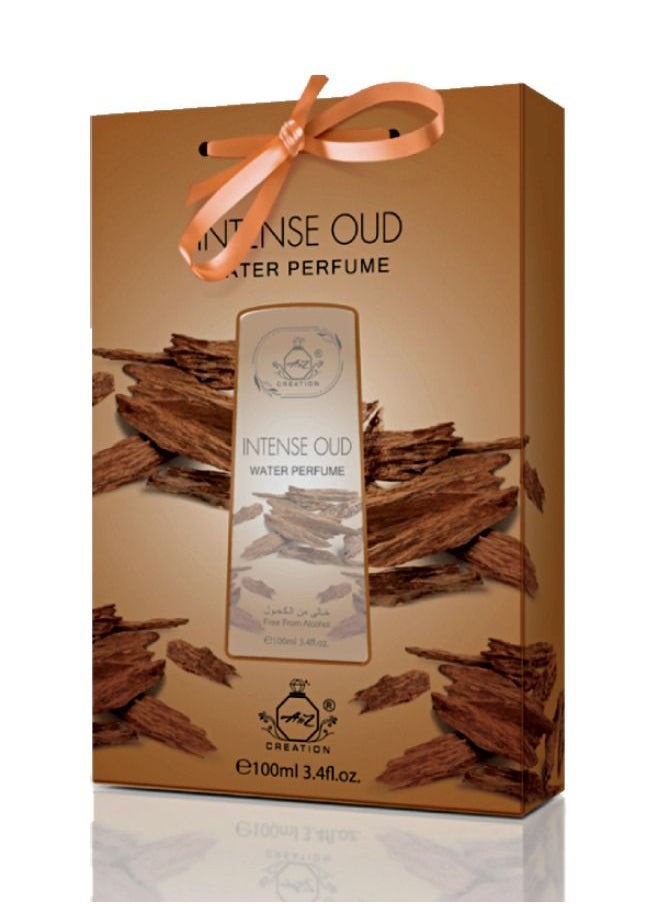 A TO Z CREATION - Intense Oud Non-Alcoholic Oud Water Perfume 100ml (unisex) - Image 1
