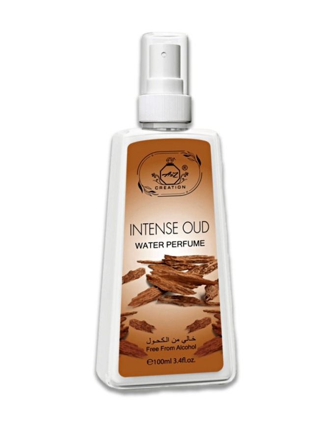 A TO Z CREATION - Intense Oud Non-Alcoholic Oud Water Perfume 100ml (unisex) - Image 1