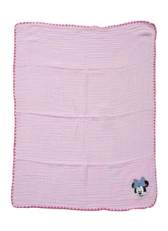 Disney Mickey - Gauge Blanket - Pink  - Image 1