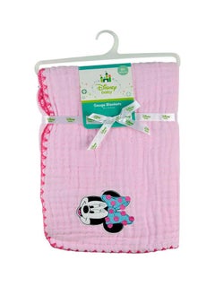 Disney Mickey - Gauge Blanket - Pink  - Image 2
