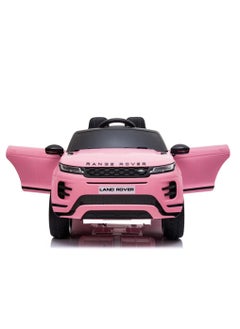 DORSA Range Rover Evoque Licensed Electric Car 12V Ride On Car With Remote Control For Kids - Pink  - Image 3
