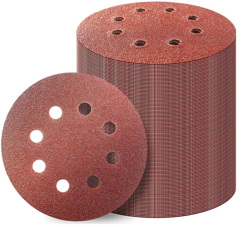 Inditrust new Sanding Disc 180mm (7") with 8 Holes (60 Grit, 30) - Image 1