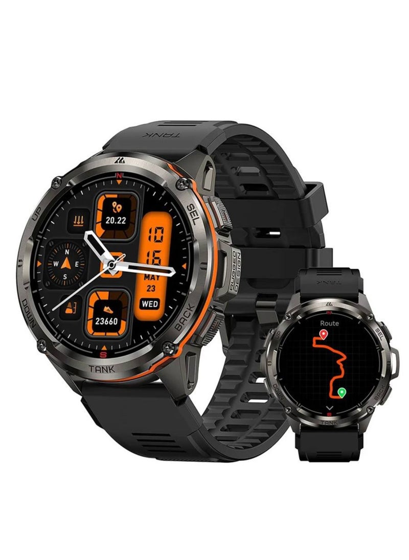 Generic - Kospet Tank T3 Ultra with GPS (Black), AMOLED rugged smartwatch - Image 1