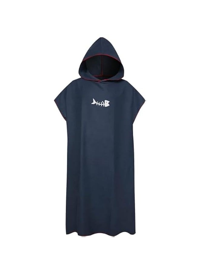 TRASSLE Surf Poncho Changing Towel Quickly with Hood Microfiber Beach Blanket Bath Towel Swim Towel Wetsuit Beach Poncho for Adults  - Image 1