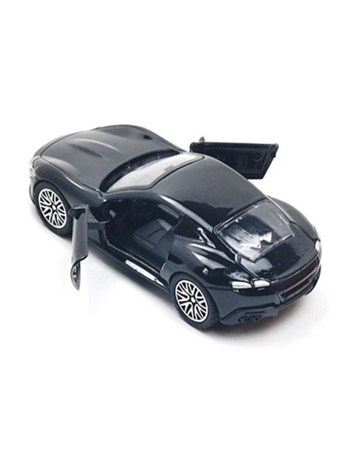 1:36 Ferrari Alloy Sports Car Model , Pull-Back Toy Car , Model Car for Kids Boy Girl Gift , Collectible Display ,Black 11.5 cm*5 cm*3.5 cm - Image 3