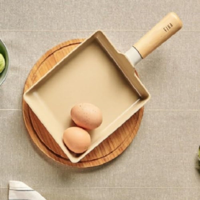 Fika Nonestick Square Egg Pan, 15 cm Size - Image 5