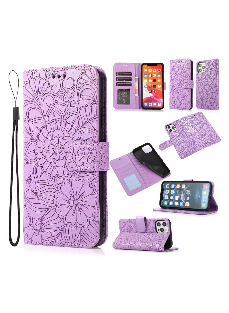 Loquat Suitable For iPhone Wallet-style Embossed Phone Cases  - Image 2