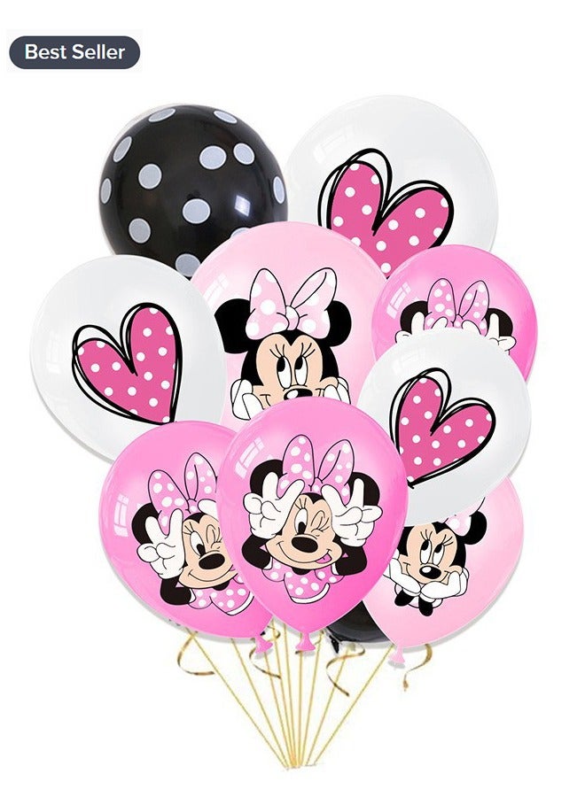 مجموعة تزيين الحفلات ميني بالون كومبو مكونة من 12 قطعة