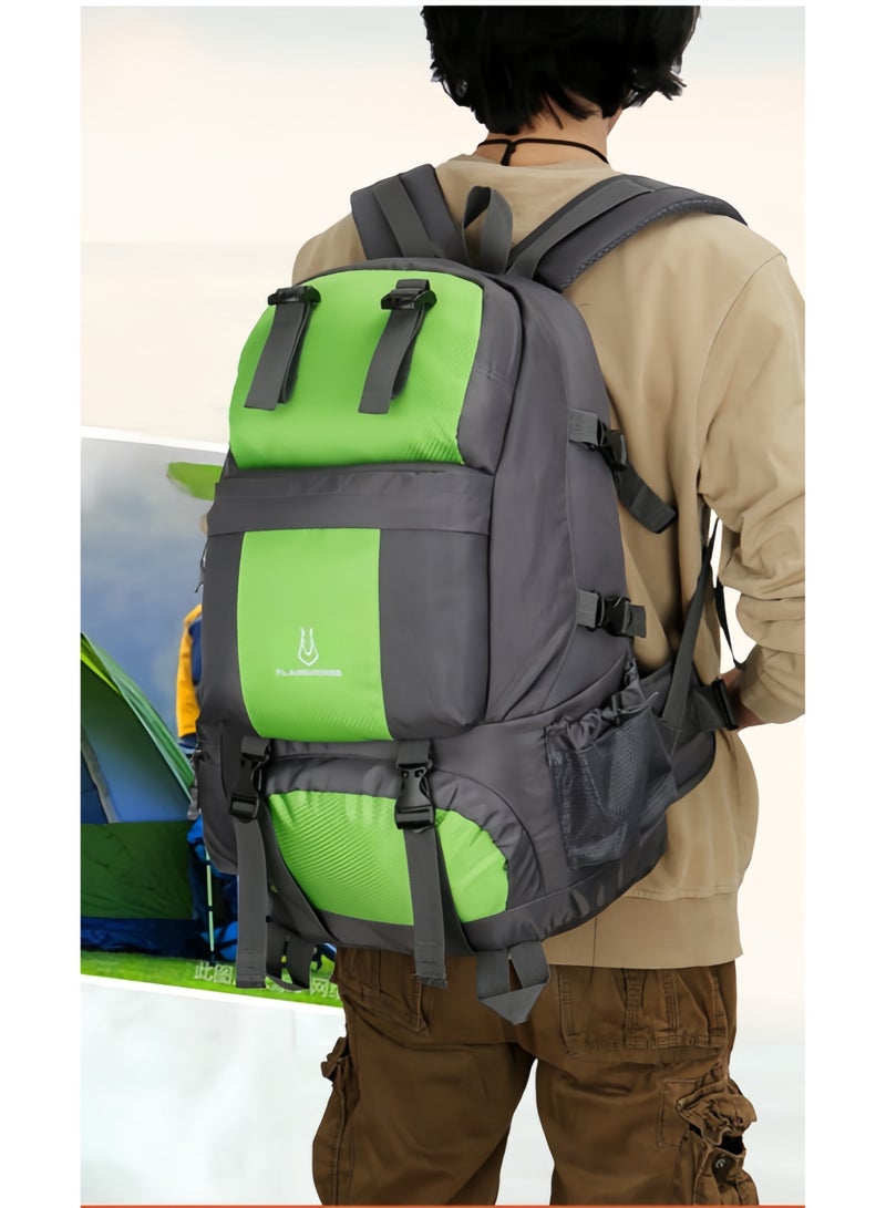 FLAMEHORSE New Mountaineering Bag Outdoor Men's And Women's Backpack 50L Large Capacity Travel Backpack Waterproof Backpack - Image 4