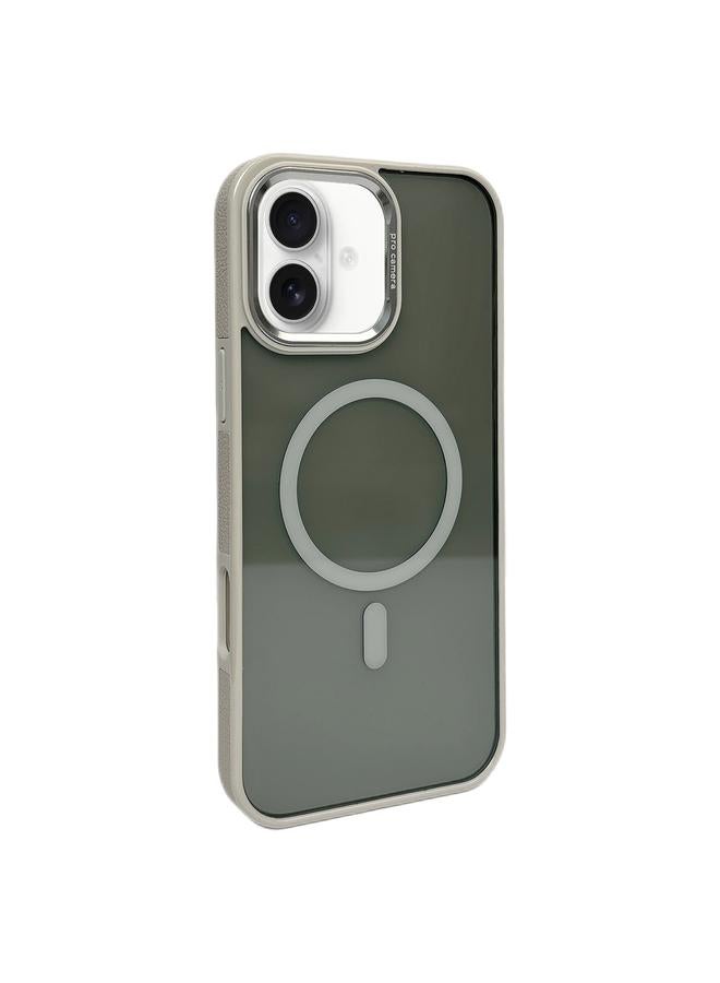 اس-توب جراب هاتف MagSafe بإطار معدني وعدسات لهاتف iPhone 16 Plus - Image 1