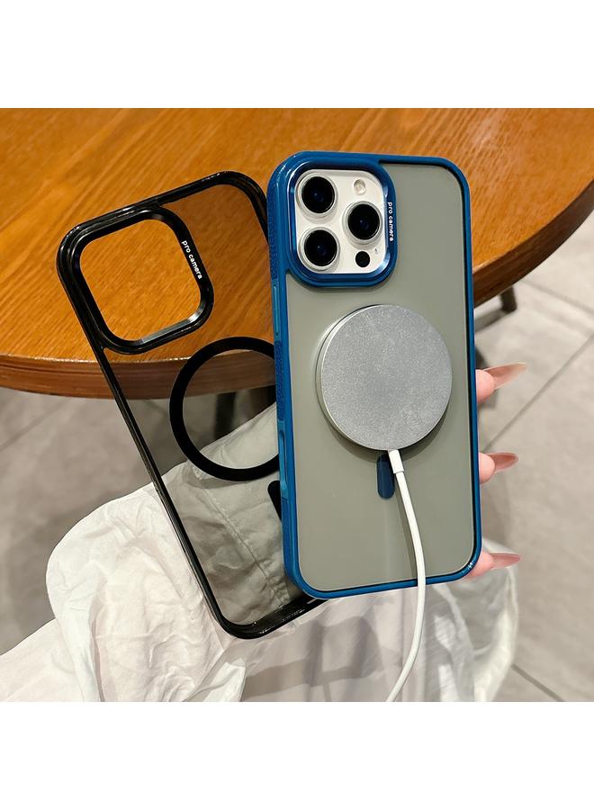 اس-توب جراب هاتف MagSafe بإطار معدني وعدسات لهاتف iPhone 16 Plus - Image 3