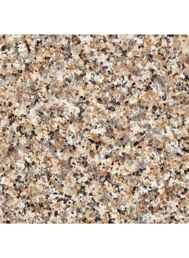 d-c-fix 346-0181-2PKA Decorative Self Adhesive Film, Brown Granite, 17" x 78" Roll, 2-Pack with Applicator - Image 1