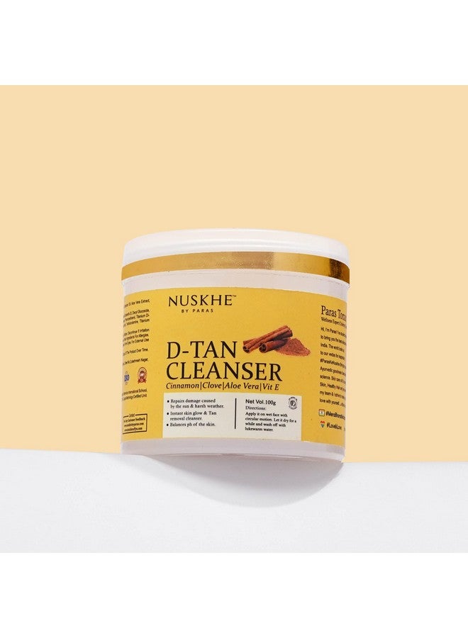 Nuskhe By Paras | D-Tan Cleanser | 100Gram | Tan Removal Cleanser - Image 3
