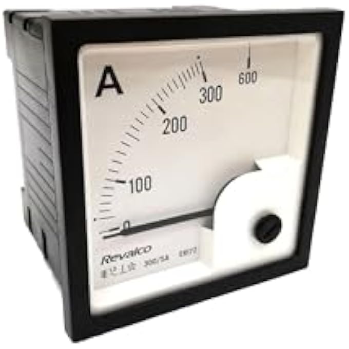 ريحني مقياس التيار الكهربائي التناظري للتيار المتردد 72 × 72 نوع Ct ثانوي 5 أمبير Eri72Esi72 Revalco Italy 86598Ut475 - Image 3