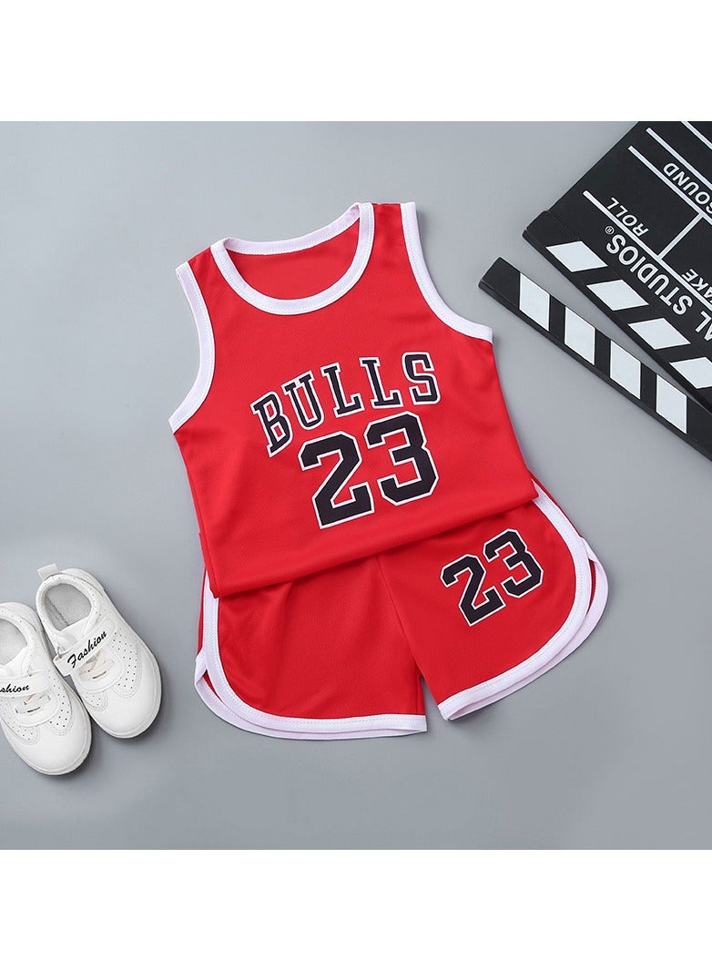 KUYING Children's Basketball Jersey 90CM 