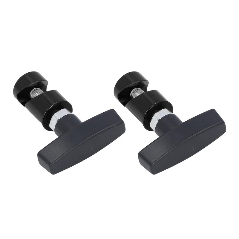 Yoidesu Car Hood Strut Fixing Clips, Robust Car Hood Support Rod Fixing Tool Autrasion Proof Universal for the Tailgates Spells (Black) - Image 3