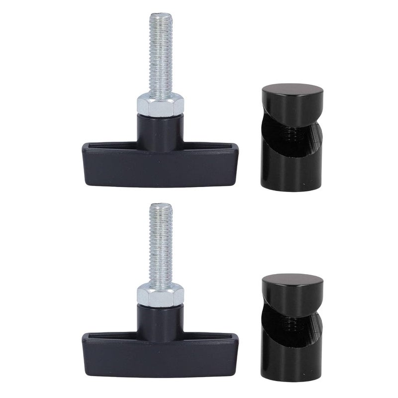 Yoidesu Car Hood Strut Fixing Clips, Robust Car Hood Support Rod Fixing Tool Autrasion Proof Universal for the Tailgates Spells (Black) - Image 2