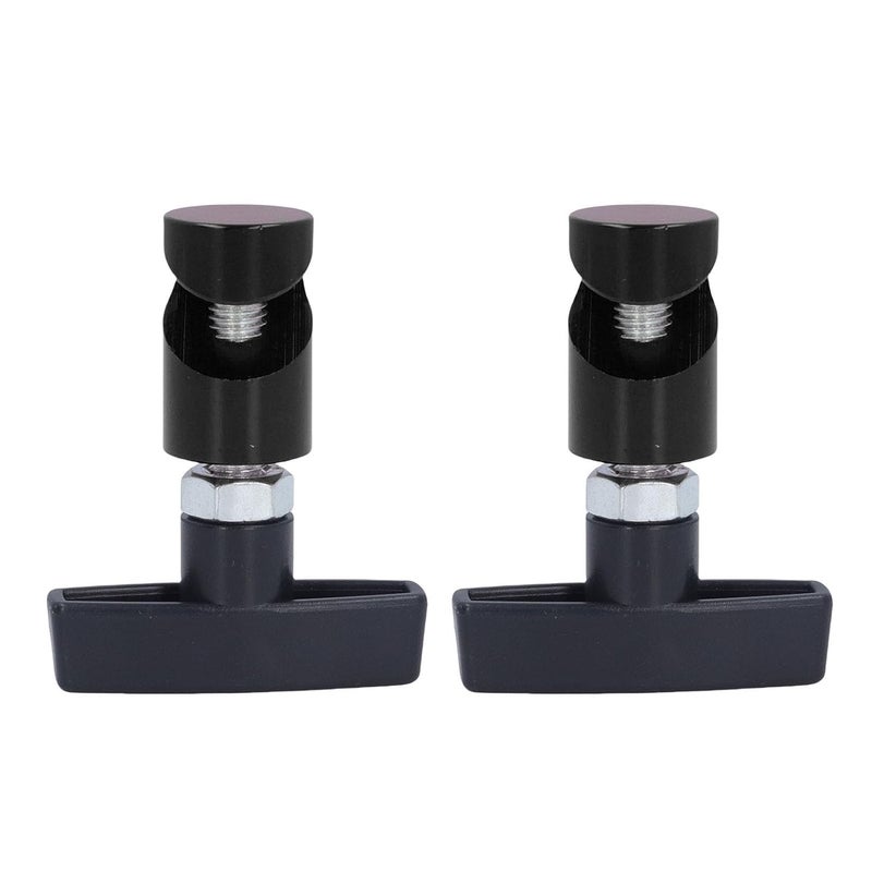 Yoidesu Car Hood Strut Fixing Clips, Robust Car Hood Support Rod Fixing Tool Autrasion Proof Universal for the Tailgates Spells (Black) - Image 1