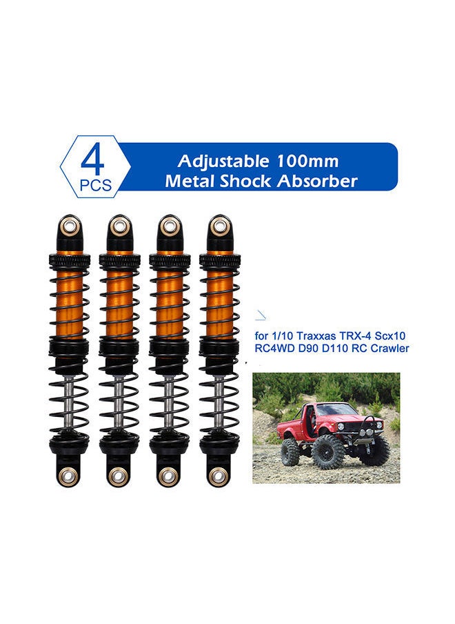 NIBEMINENT 4-Piece Adjustable Shock Absorber Damper Rc Car Set  - Image 2