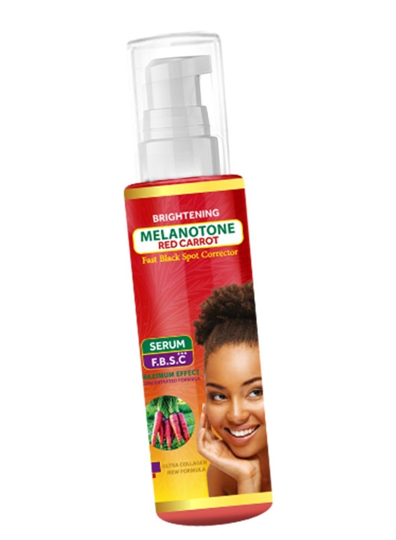 MELANO Brightening Melanotone Red Carrot Fast Black Spot Corrector Serum 120 ml - Image 1