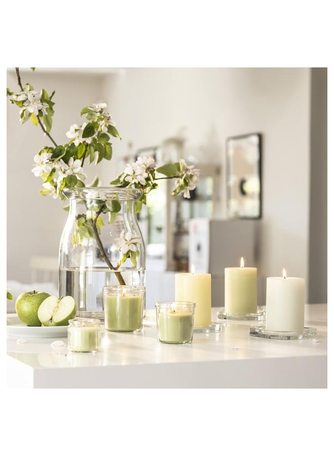erorex Scented Pillar Candle, Apple Mixed Colours, 30 Hr - Image 5