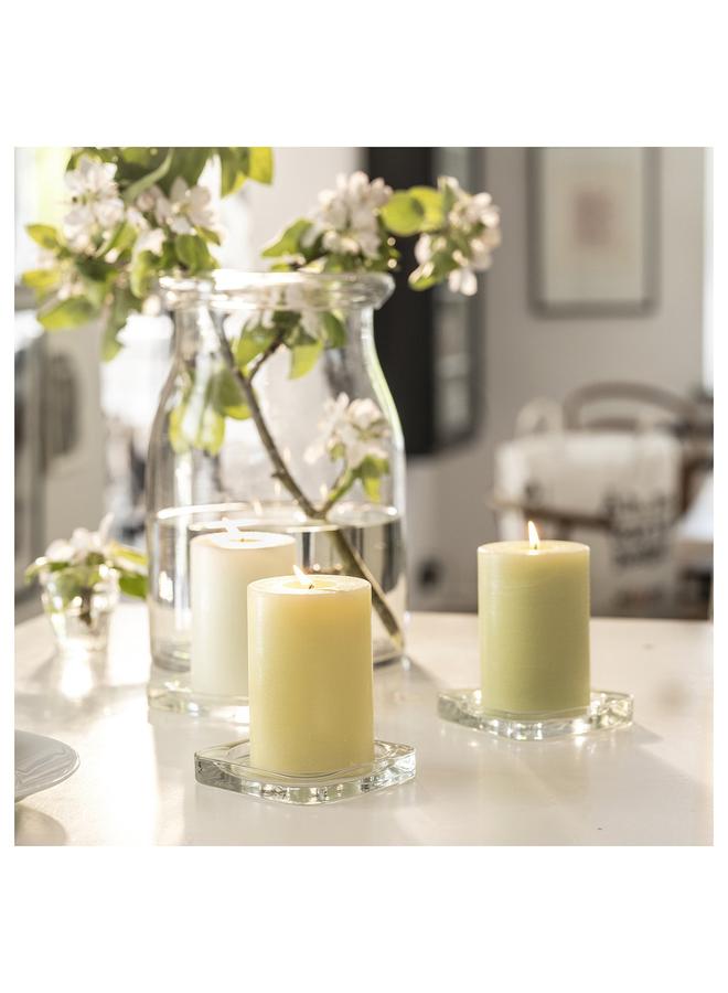 erorex Scented Pillar Candle, Apple Mixed Colours, 30 Hr - Image 3