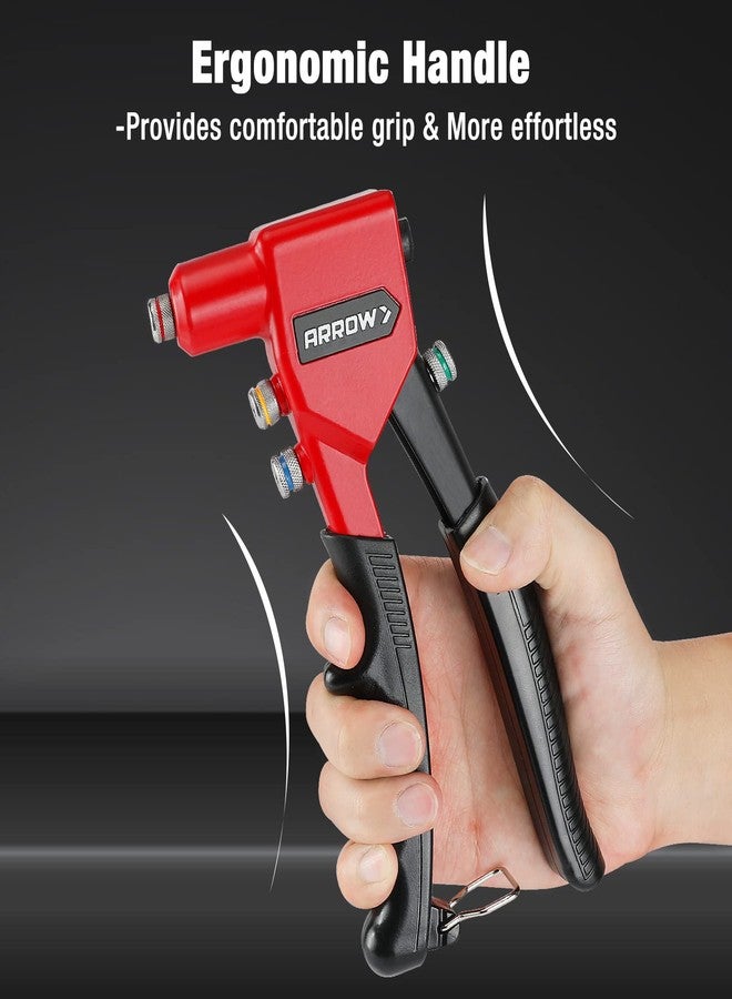 Arrow RT187M Hand Riveter with 100PC Rivets - Image 5