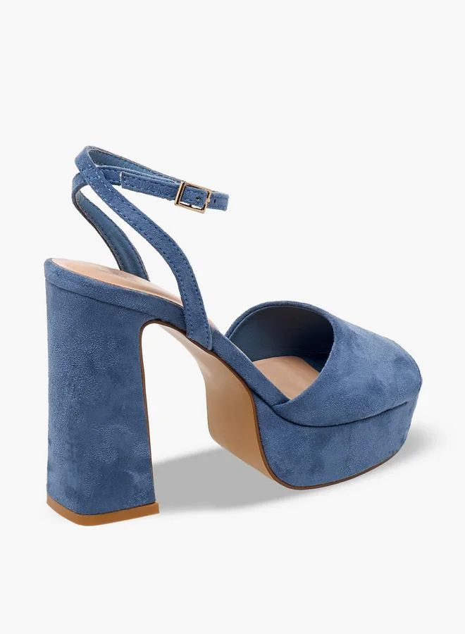 Celeste BLUE Women Platform Heel Sandals for Women | Best Price UAE