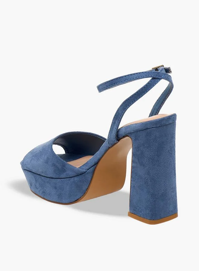Celeste BLUE Women Platform Heel Sandals for Women | Best Price UAE