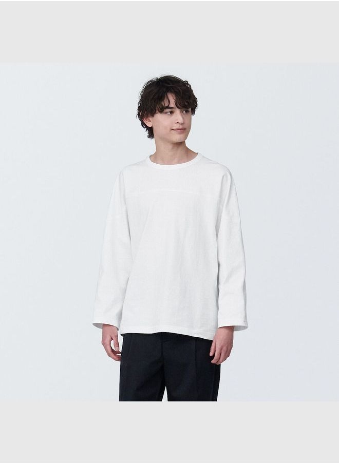 MUJI Heavy Weight Jersey Wide-Fit Football T-Shirt  - Image 1