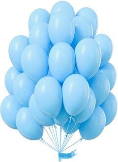 PartyWoo Blue Balloons 100 pcs 10 Inch Light Blue Balloons, Latex Balloons, Party Balloons，Helium Balloons for Wedding Decorations, Birthday Party Decorations, Baby Shower, Wedding, Anniversary - pzsku/ZFD95B3B4E28EDBFD75C0Z/45/_/1718136833/49794d47-2da6-40a0-a318-cf7f09a6f3e1