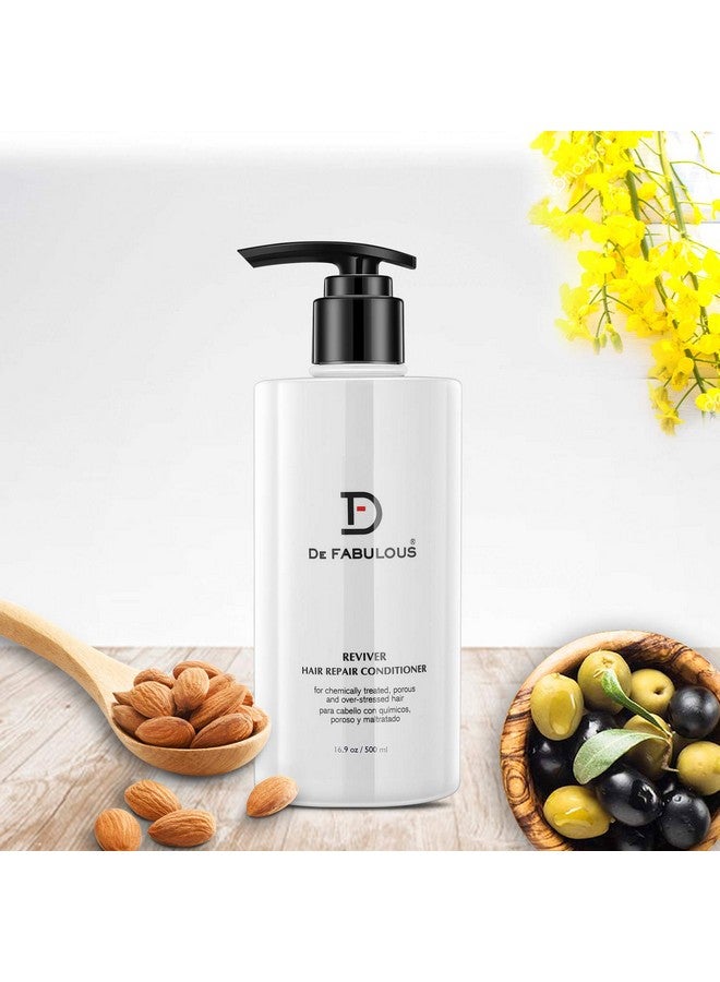 De Fabulous Reviver Hair Repair Conditioner - 500Ml | Sulphate-Free | Ph Balanced | All Hair Types - Image 3