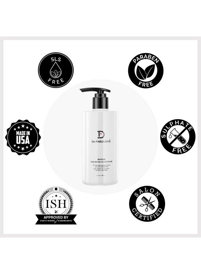 De Fabulous Reviver Hair Repair Conditioner - 500Ml | Sulphate-Free | Ph Balanced | All Hair Types - Image 4