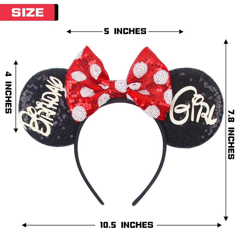 MADO spider mouse ears headband for kids boys girls women, Spider mini ears costume acceossories for kids boys girls women adults(red blue spider) - Image 3