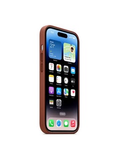 حافظة جلدية لجهاز iPhone 14 Pro مع ماجسيف أومبر - pzsku/ZFD95DA00C8D9E997BE5DZ/45/_/1687357094/87553c07-9923-4cc6-82c3-f9fe1a7bb38a