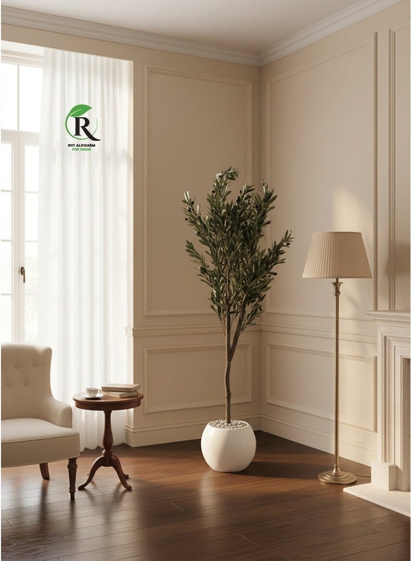 Al-Rawasem House Artificial olive trees 180 cm wide 40 cm - Image 2