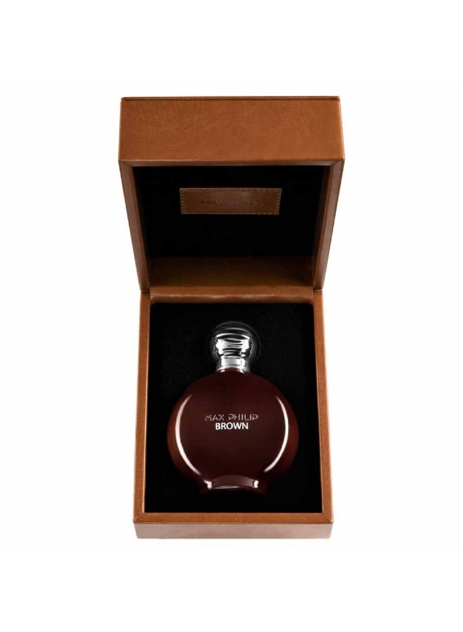 MAX PHILIP BROWN (U) EDP 100ML (LEATHER BOX) - Image 1