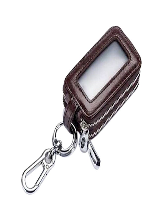 إسكدنيا سلسة مفاتيح للسيارة مصنوعة من الجلد