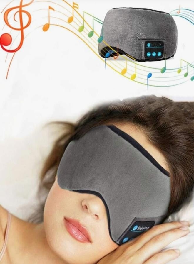 M MIAOYAN Bluetooth 5.0 sleep eye mask smart wireless music eye mask nap eye mask  - Image 1